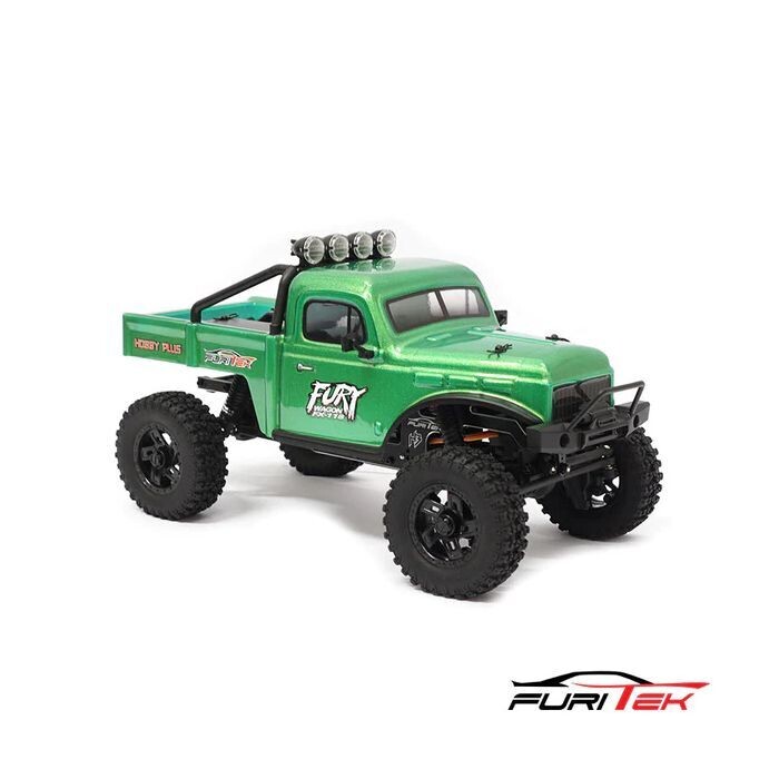 Furitek FX118 Fury Wagon 1/18 RTR Brushless Rock Crawler Green FUR-2413