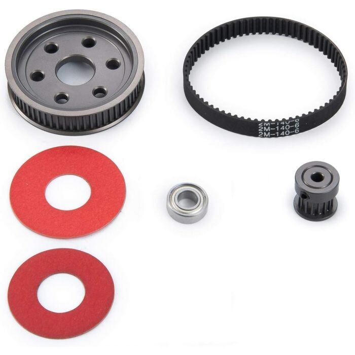 Powerhobby Belt Drive Transmission Gears System 3.17mm Axial SCX10 / II 90046 PHB5850