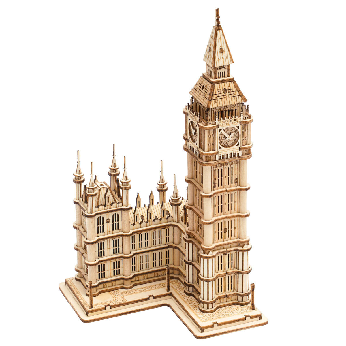 Robotime Classic 3D Wood Puzzles; Big Ben ROETG507