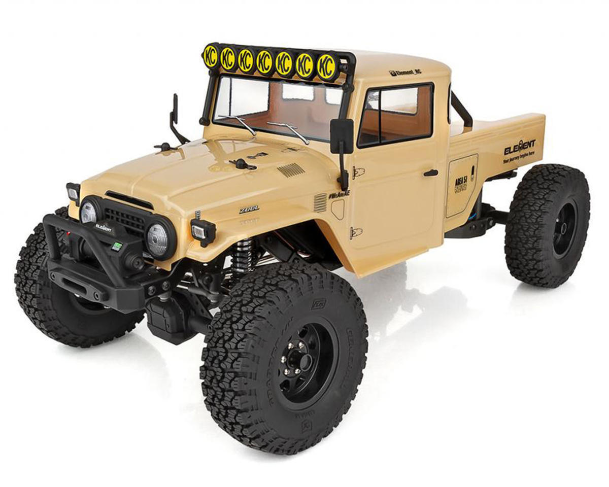 Element RC Enduro Zuul Trail Truck 4x4 RTR 1/10 Rock Crawler (Tan) w/2.4GHz Radio ASC40124