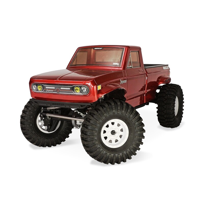 Redcat Ascent 1/10 Scale Crawler - Red 1 Piece Body