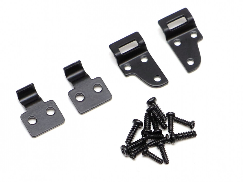 Boom Racing Metal Hood Bonnet Hinge Set for BRX02 109 BRX02321