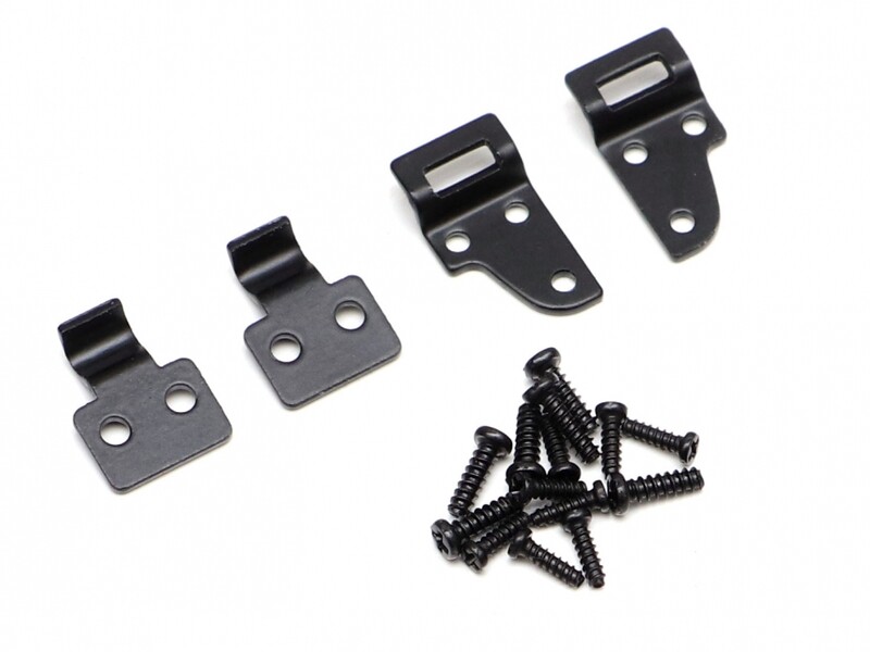 Boom Racing Metal Hood Bonnet Hinge Set for BRX02 109 BRX02321