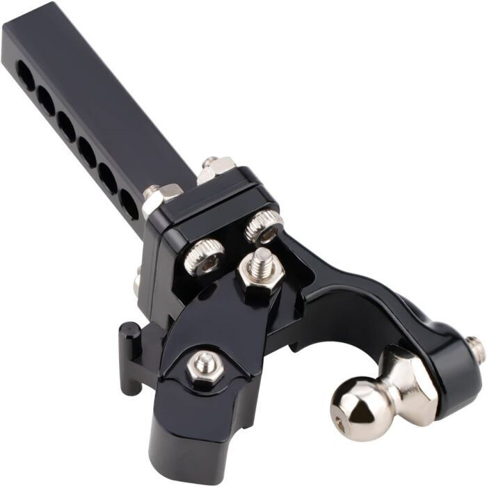 Powerhobby Rescue Tow Trailer Hook Hitch Black 1/10 Crawler PHB5527Black