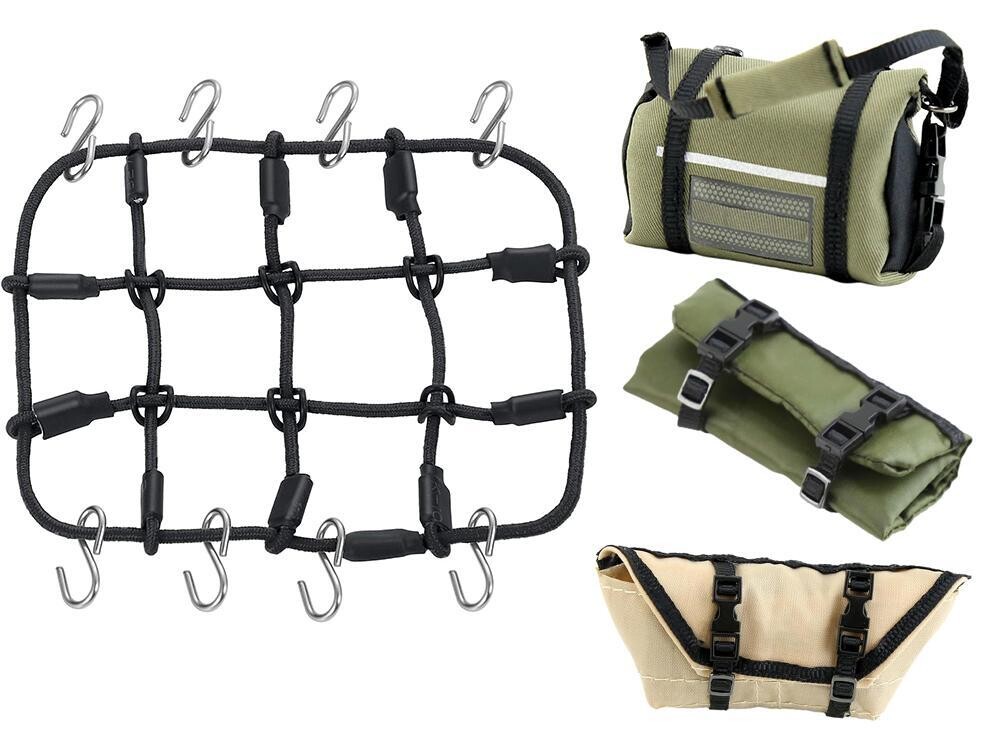 Integy Realistic Model 1/18 Scale Accessories Set for Off-Road Crawler C33235