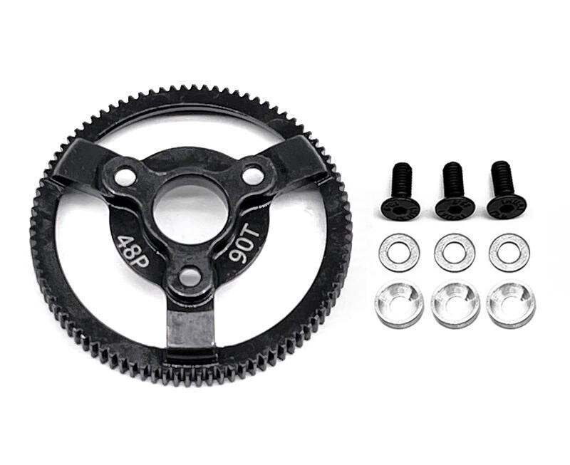 Integy Steel 90T Spur Gear 0.6M 48P for Traxxas 1/10 Slash 2WD &amp; Drag Slash C32892