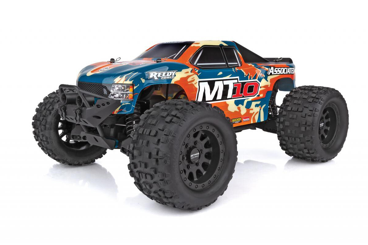 Associated RIVAL MT10 1/10 Scale RTR Electric 4WD Monster Truck Brushed, Combo with LiPo Battery and Charger ASC20517C