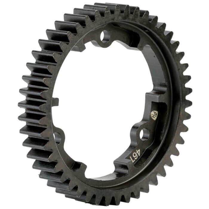 Powerhobby 46T Hardened Steel Mod 1 Spur Gear FOR Traxxas E-revo Maxx X-maxx XO-1 PHBTRX531