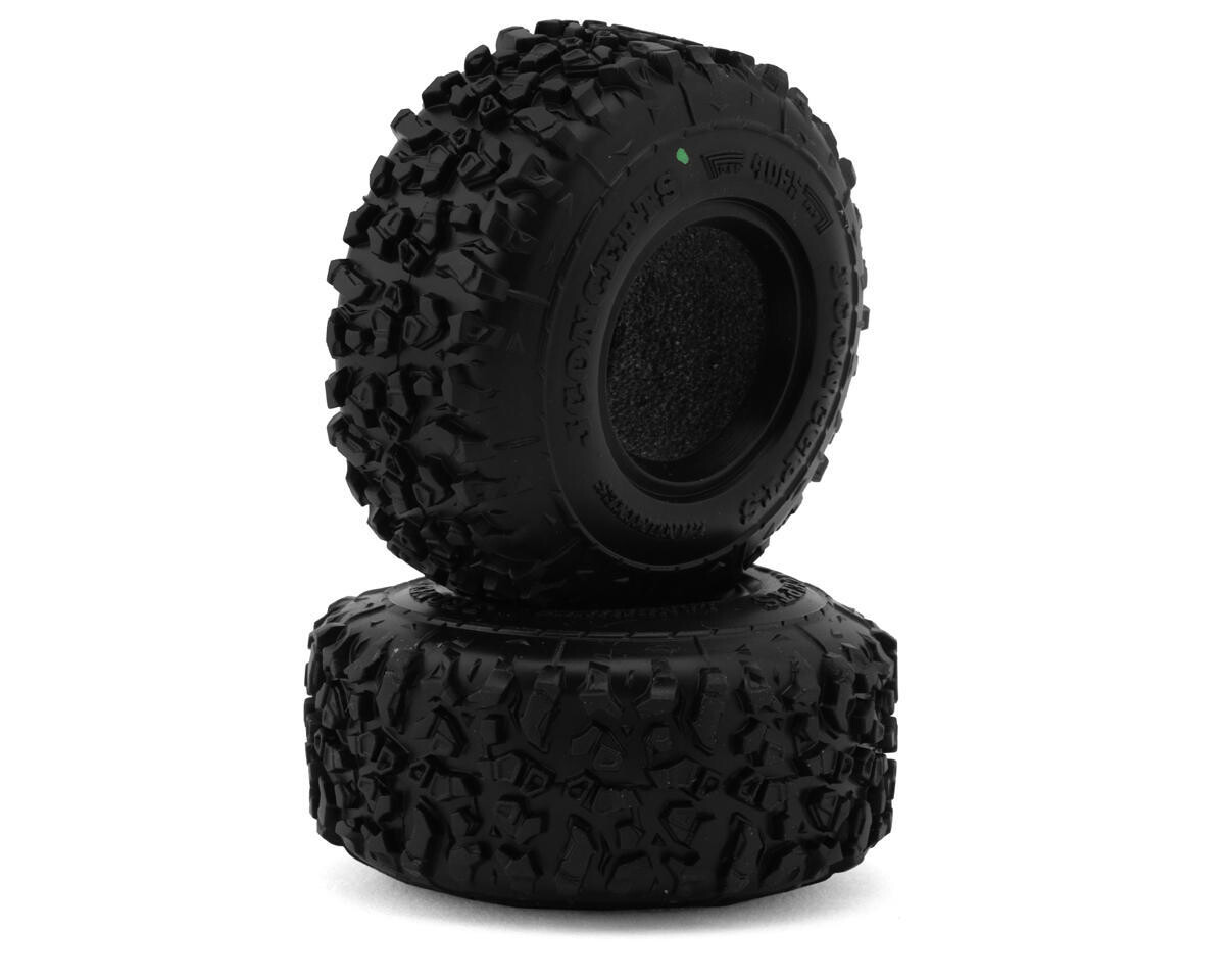 JConcepts Landmines 1.0&quot; All Terrain Crawler Tires (2) (2.25”) (TRX-4M) (Green) JCO4065-02