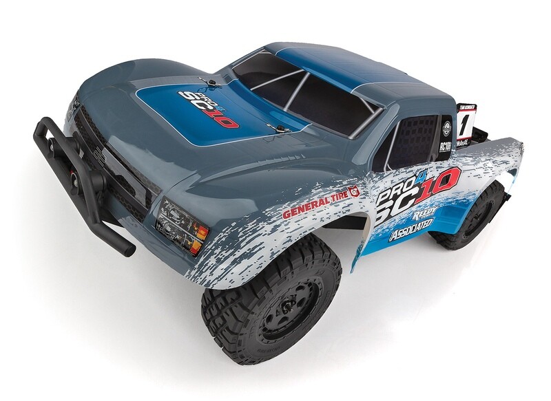 Team Associated Pro4 SC10 1/10 RTR 4WD Brushless Short Course Truck w/2.4GHz Radio (General Tire) ASC20530