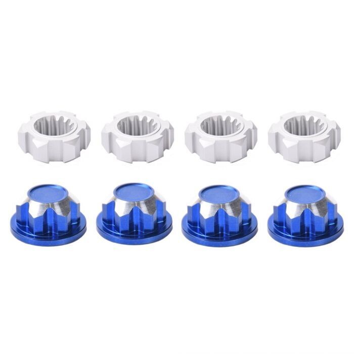 Powerhobby 24mm Wheel Adapters &amp; 17mm Wheel Nuts FOR Traxxas X-Maxx 4X4 PHB5526