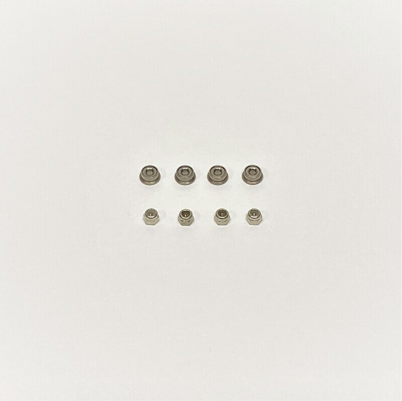 1RC Flanged Front Wheel Bearing Set, 1/18 8505