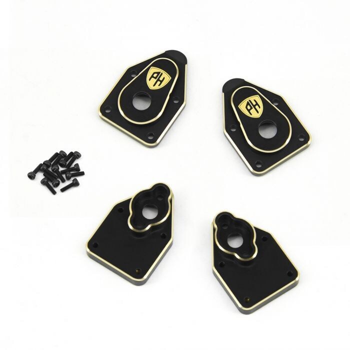 Powerhobby Brass Rear Portal Axle Covers FOR Furitek FX118 PHB6046