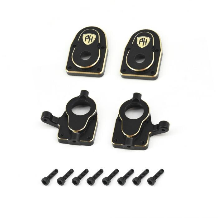 Powerhobby Brass Front Portal Axel Covers FOR Furitek FX118 PHB6042