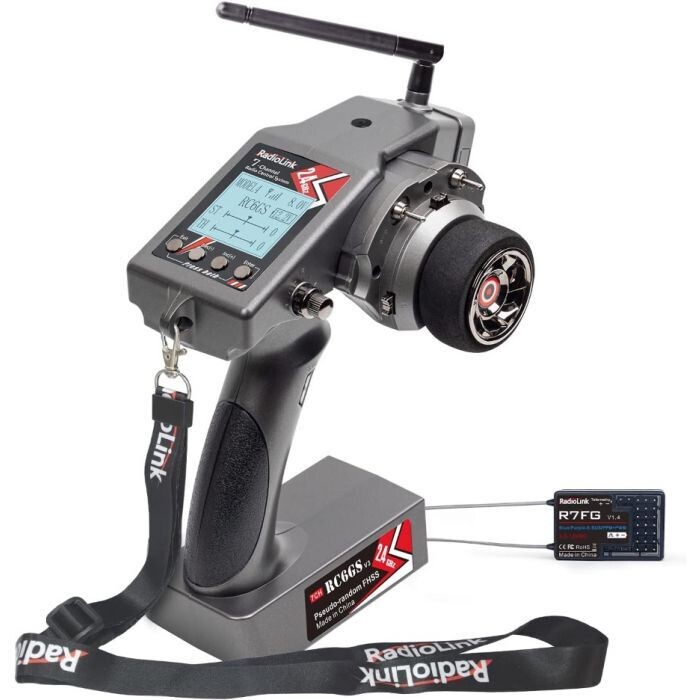 Radiolink RC6GS V3 7 Channels 2.4Ghz RC Transmitter / Radio w Gyro Receiver R7FG  RC6GS V3+R7FG