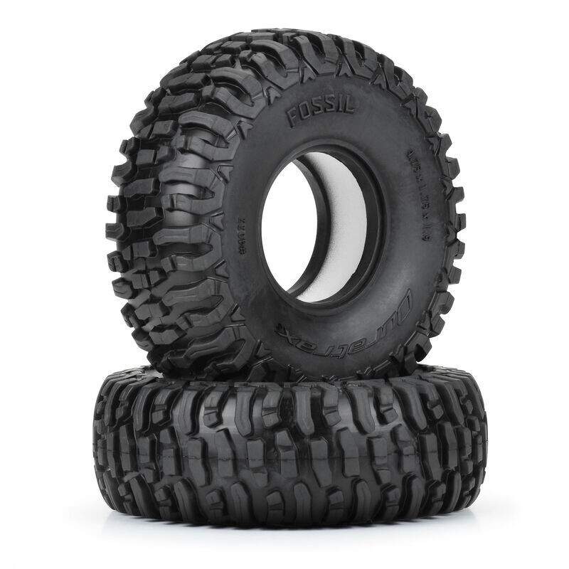 Duratrax 1/10 Fossil Front/Rear 1.9&quot; Crawler Tires (2) DTX4077