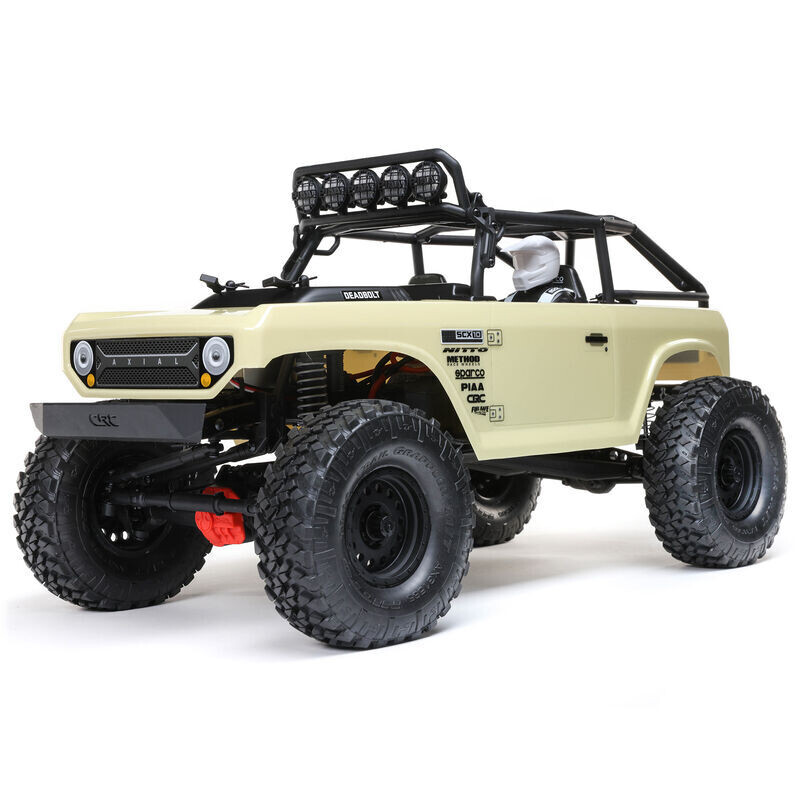 Axial SCX10 II Deadbolt 4X4 Brushed RTR, Tan AXI03025T2