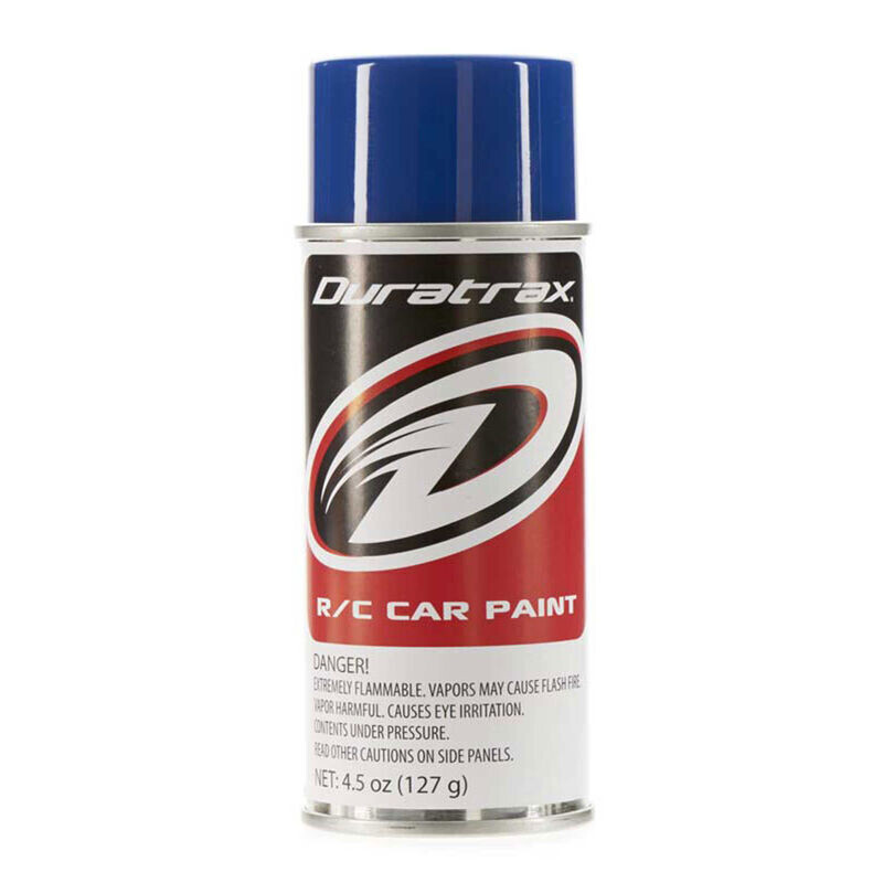 Duratrax Polycarb Spray, Brilliant Blue, 4.5 oz DTXR4286