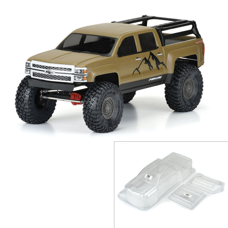 Pro-line 1/10 2015 Chevrolet Silverado Clear Body 13.9&quot; WB PRO358500