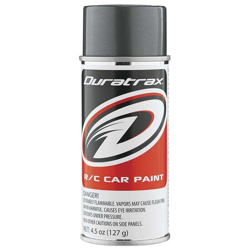 Duratrax Polycarb Spray Gun Metal, 4.5 oz DTXR4263