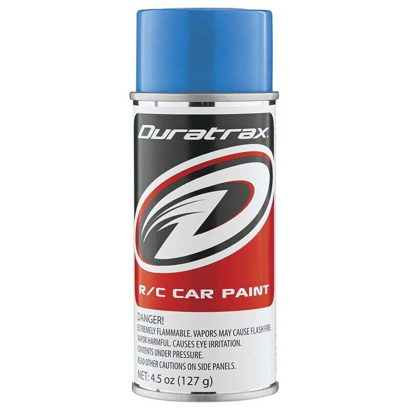 Duratrax Polycarb Spray, Light Blue, 4.5 oz DTXR4253