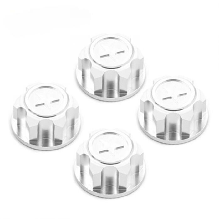 Powerhobby 17mm Aluminum Hex Wheel Nuts Silver (4) PHB5330Silver
