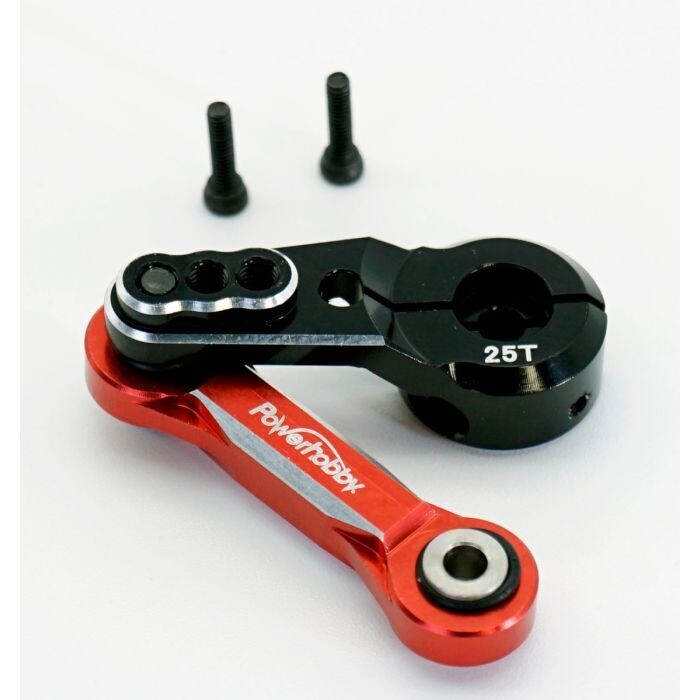 Powerhobby Aluminum Fixed Link Steering 25T Arm Arrma Kraton Outcast Senton PHBARRMA01