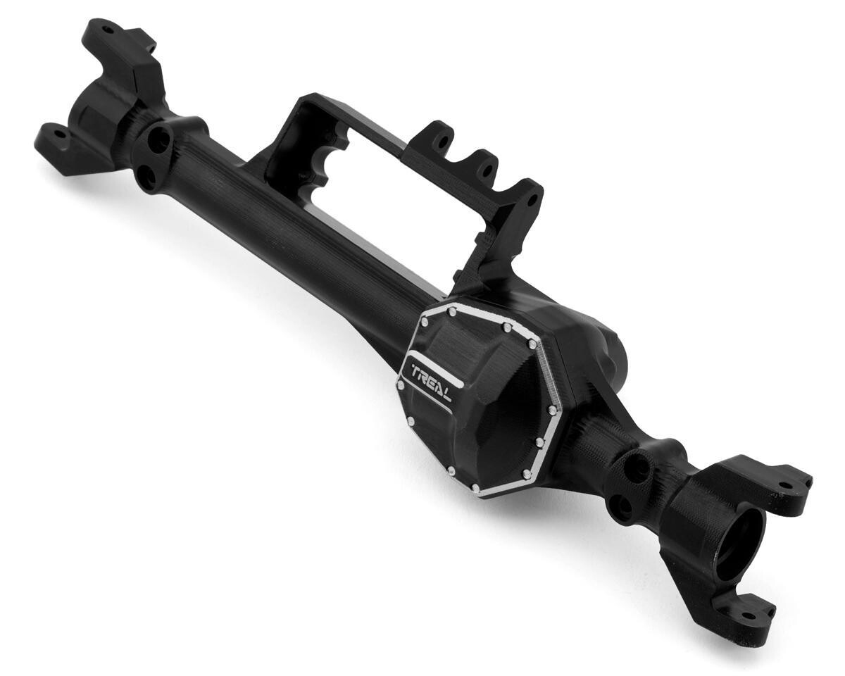 Treal Hobby RBX10 Ryft Aluminum Front Axle Housing (Black) TLHTRYFT-01