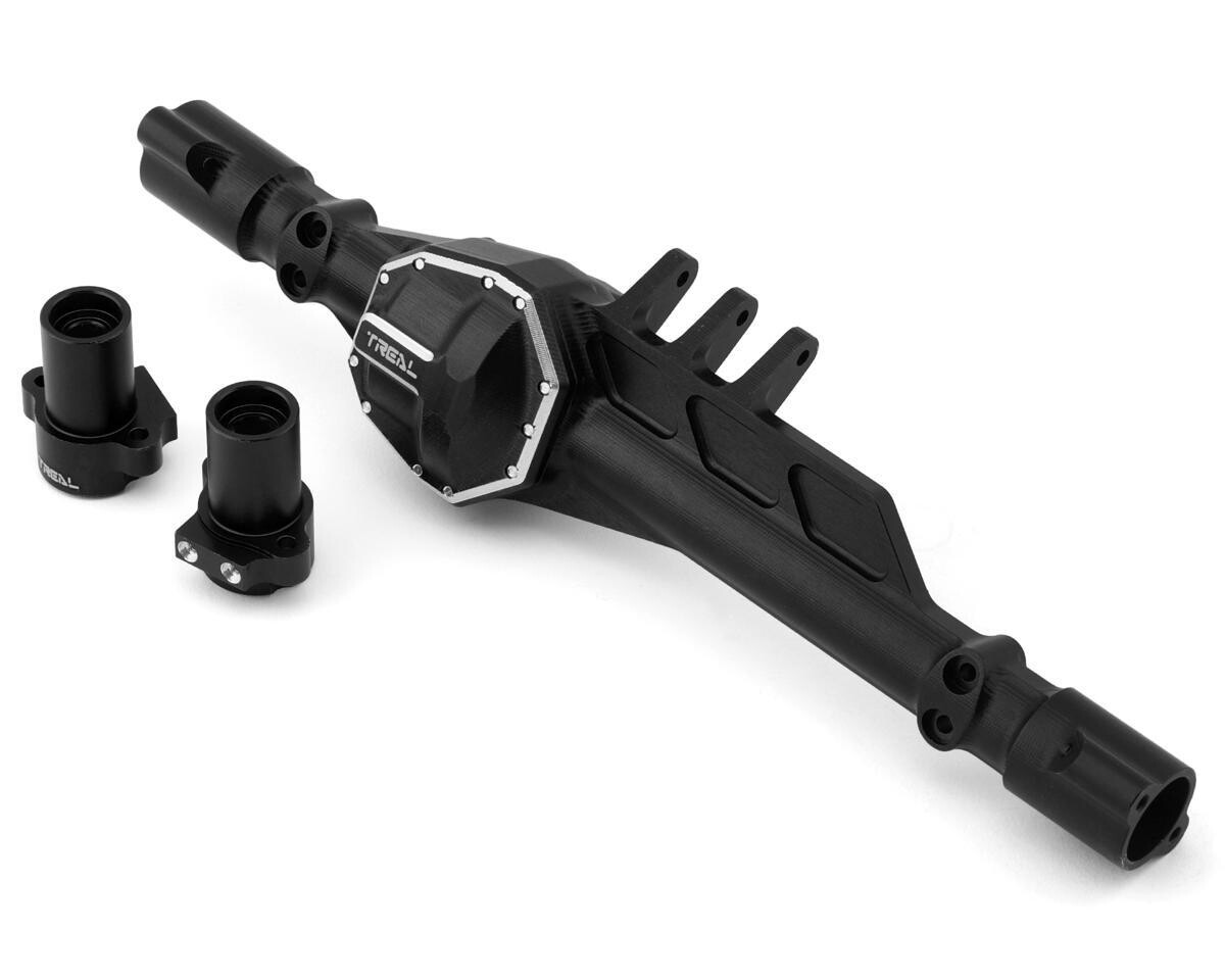 Treal Hobby RBX10 Ryft Aluminum Rear Axle Housing (Black) TLHTRYFT-03