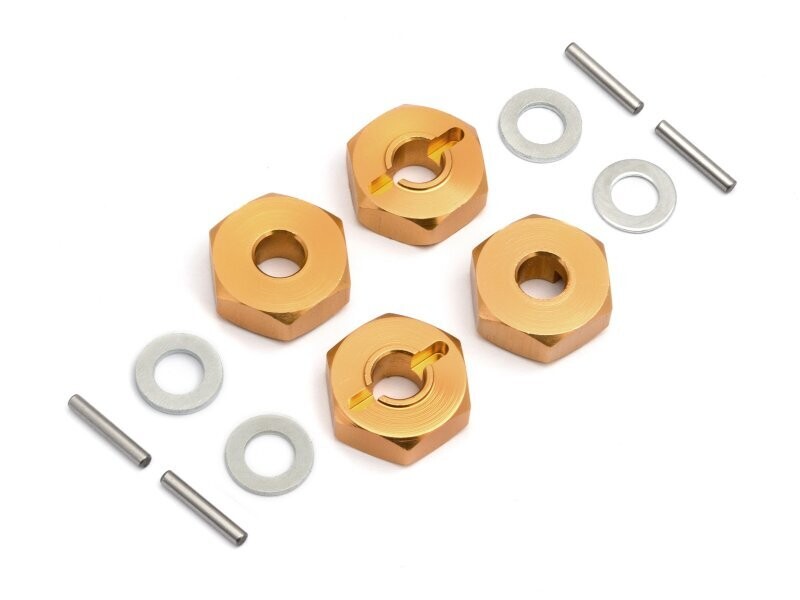 Maverick 14mm Wheel Hex Hub Set (4pcs), fits Quantum+ XT Flux MVK150233