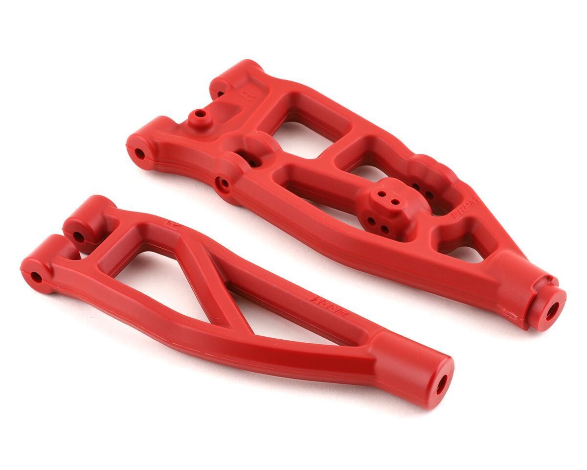 RPM Arrma Kraton/Outcast 6S Front Right Upper &amp; Lower Suspension Arm Set (Red) RPM81609