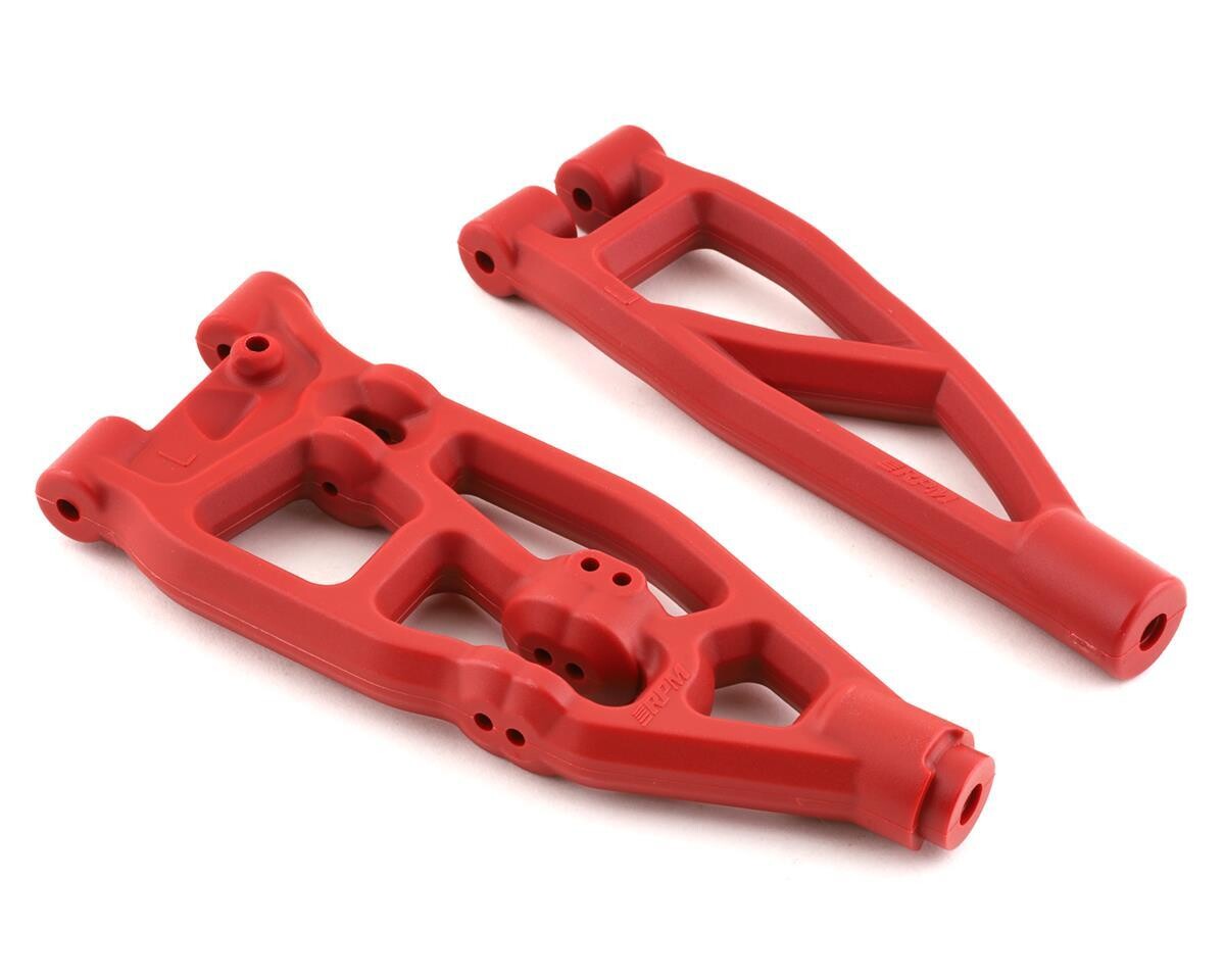 RPM Arrma Kraton/Outcast 6S Front Left Upper &amp; Lower Suspension Arm Set (Red) RPM81579