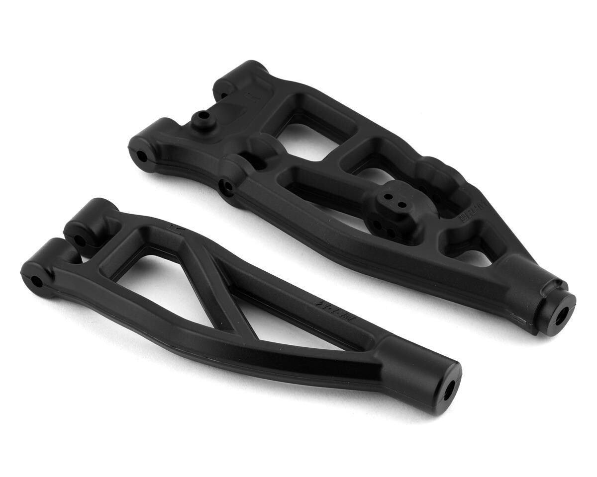 RPM Arrma Kraton/Outcast 6S Front Right Upper &amp; Lower Suspension Arm Set (Black) RPM81602