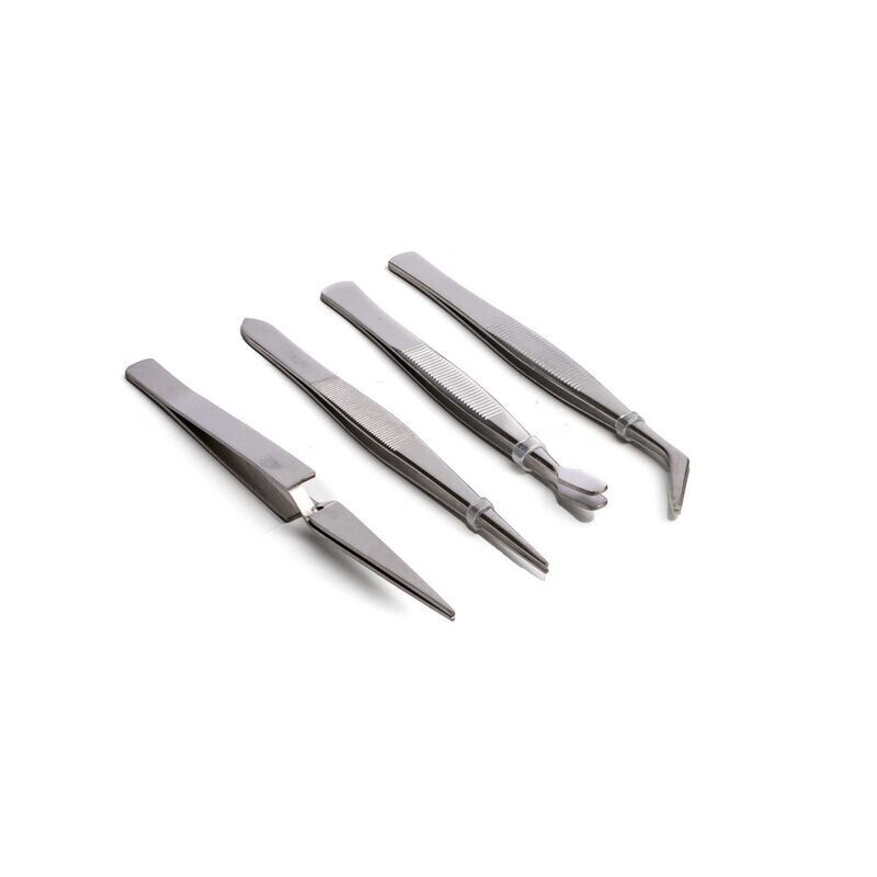Hobby Essentials Tweezer Set (4) HDXK0024