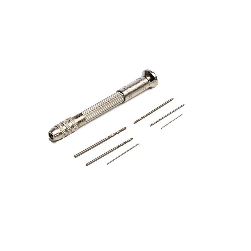 Hobby Essentials Pin Vice Set with Bits (6) HDXK0172