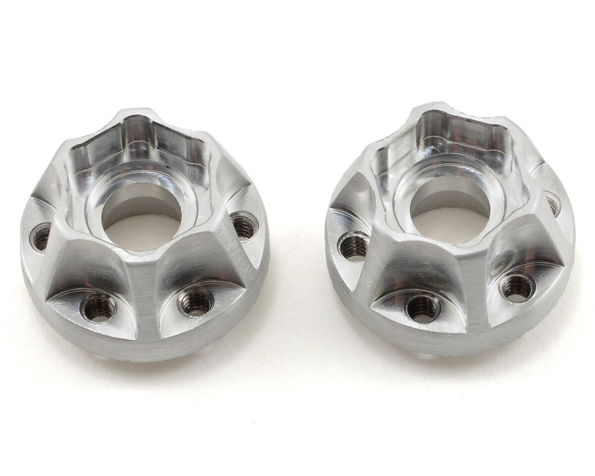 Vanquish Products SLW 475 Hex Hub Set (Silver) (2) (0.475&quot; Width) VPS01043