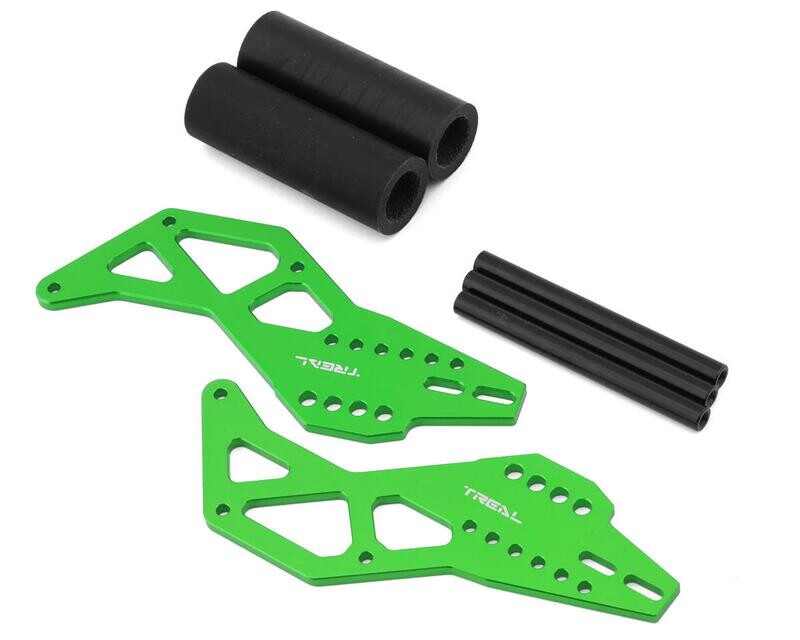 Treal Hobby Losi LMT Aluminum Adjustable STD Wheelie Bar (Green) TLHTLMT-91