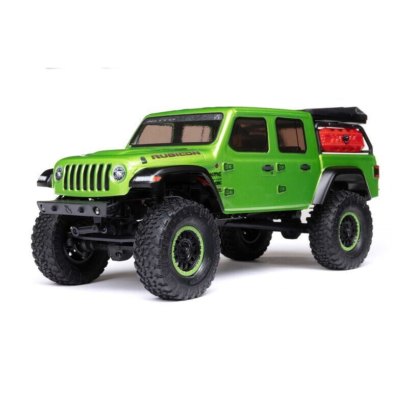 Axial 1/24 SCX24 Jeep JT Gladiator 4WD Rock Crawler Brushed RTR, Green AXI00005V2T3