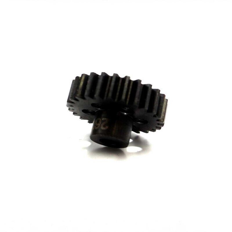 Hot Racing 26t Steel Mod 1 Pinion Gear 5mm HRANSG26M1