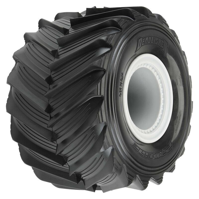 Pro-line 1/10 Demolisher F/R 2.6&quot;/3.5&quot; MT Tires Mounted 12mm Gray Wheels (2) PRO1018715