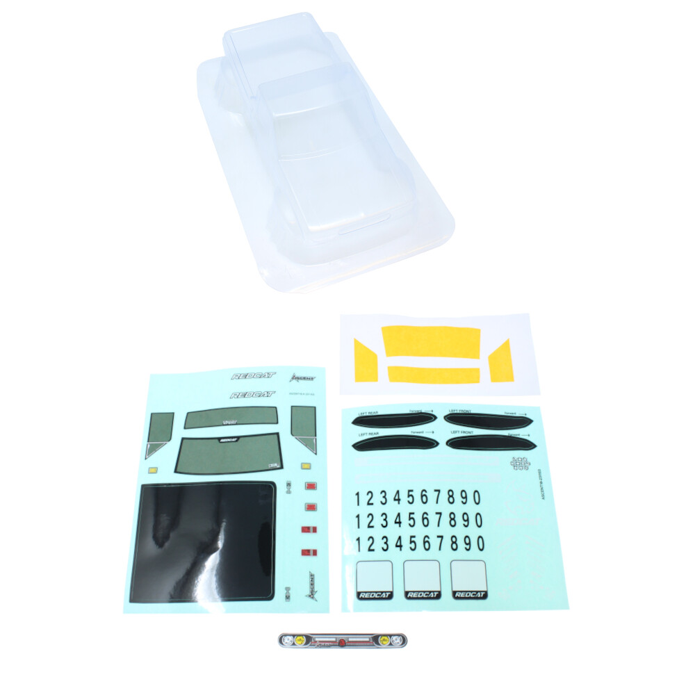 Redcat Ascent18 Crawler Body (Clear)(1pc) RER29971