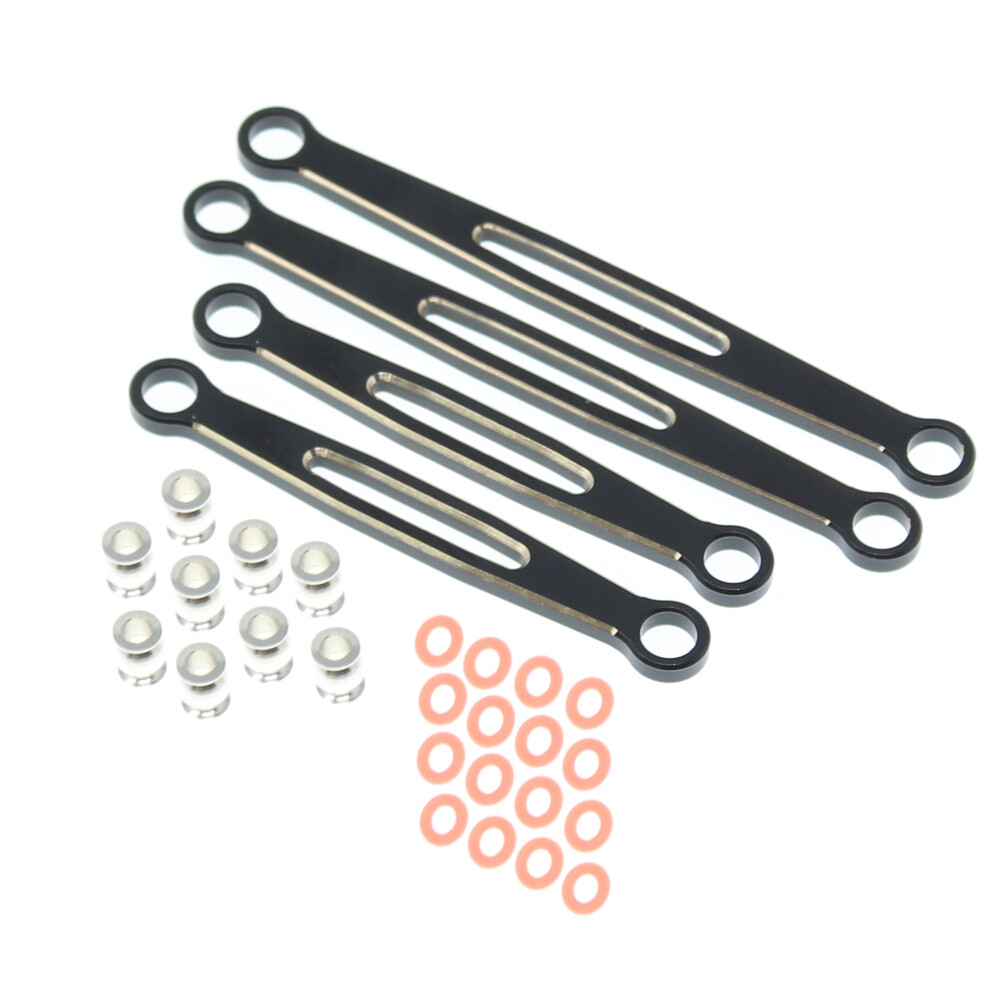 Redcat Ascent18 Front Links (Brass)(Black)(4pcs) RER30279