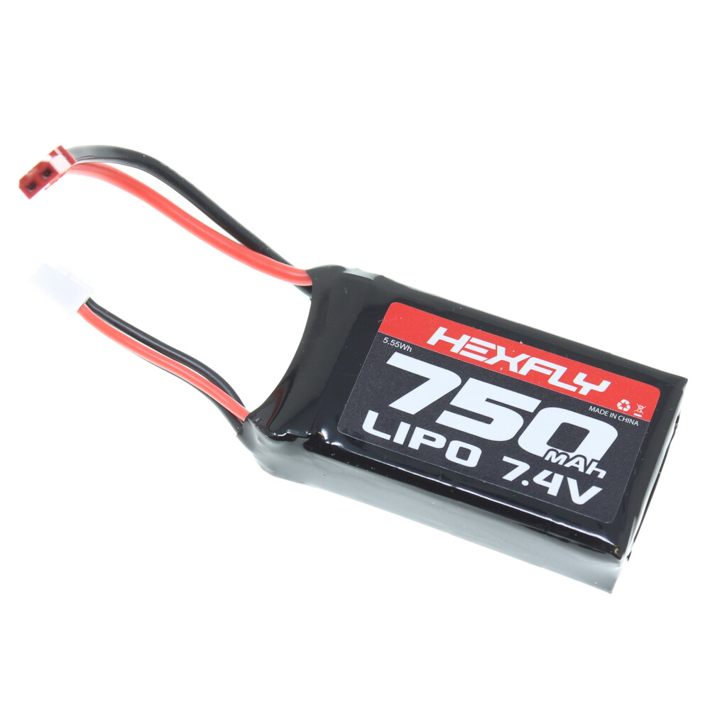 Redcat Ascent18 2 cell 7.4v 750mah Lipo Battery w/ JST connector (1pc) RER31100