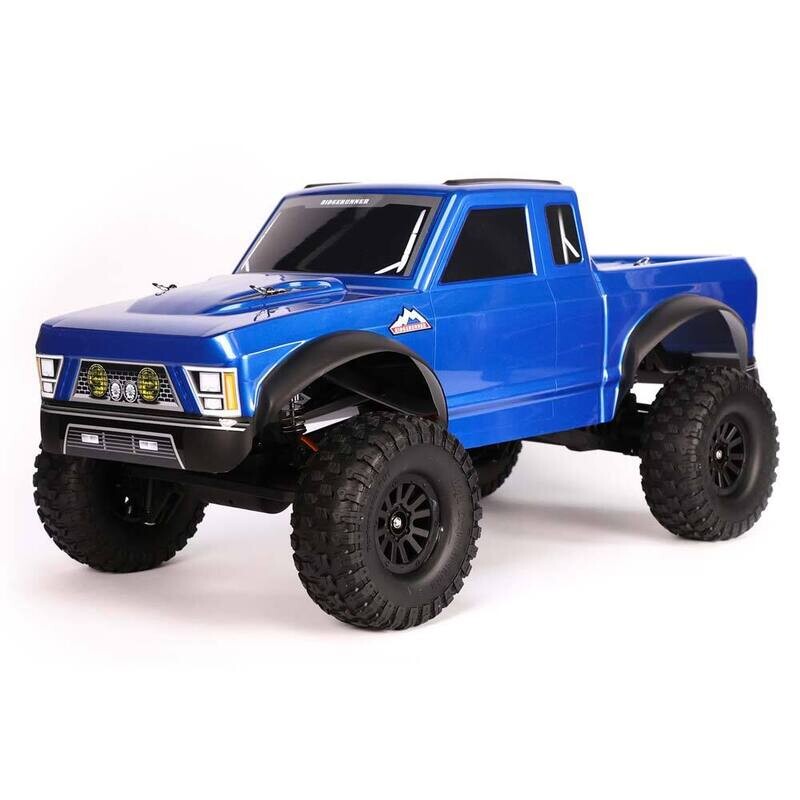 Redcat Danchee RidgeRunner RC Crawler - 4 Wheel Steering - 1:10 Brushed Rock Crawler - Blue
