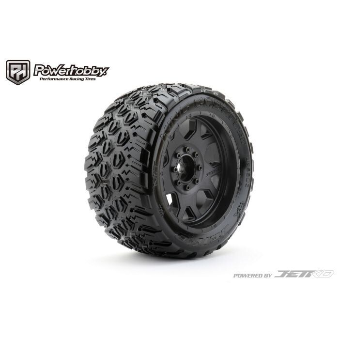 Powerhobby King Cobra 1/5 Belted Tires (2) FOR Traxxas X-Maxx Arrma Losi DBXL-E PHB5802CBMSGBB