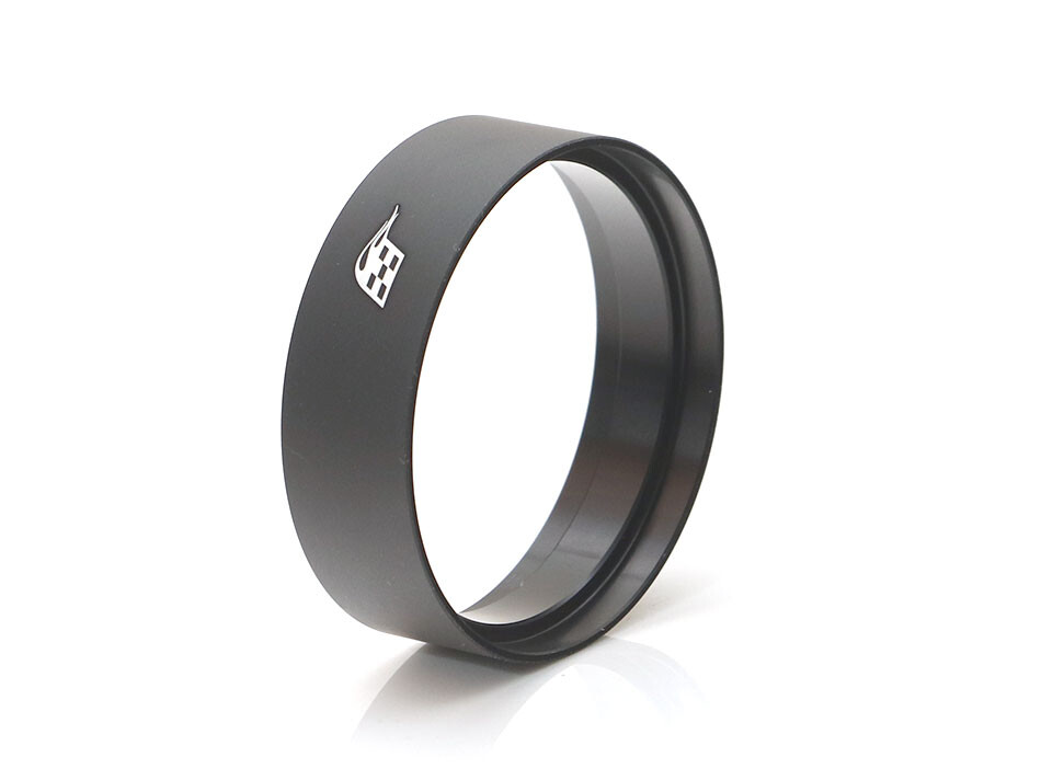 Boom ProBuild™ 1.9&quot; Narrow Alum Center Ring 16.5mm (1) Matte Black BRPROB-03NW
