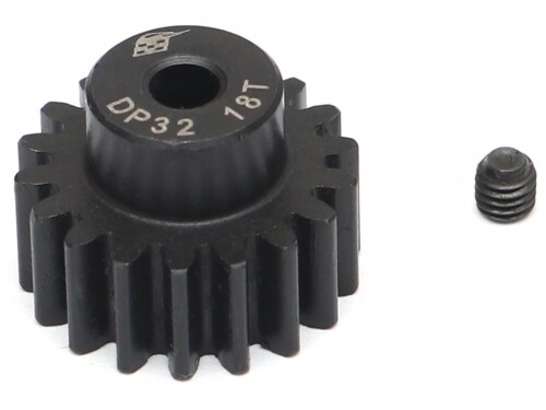 Boom Racing 32P 18T / 3.175mm Steel Pinion Gear - 1 Pc BRPG3218-3