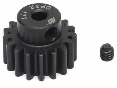 Boom Racing 32P 17T / 3.175mm Steel Pinion Gear - 1 Pc BRPG3217-3
