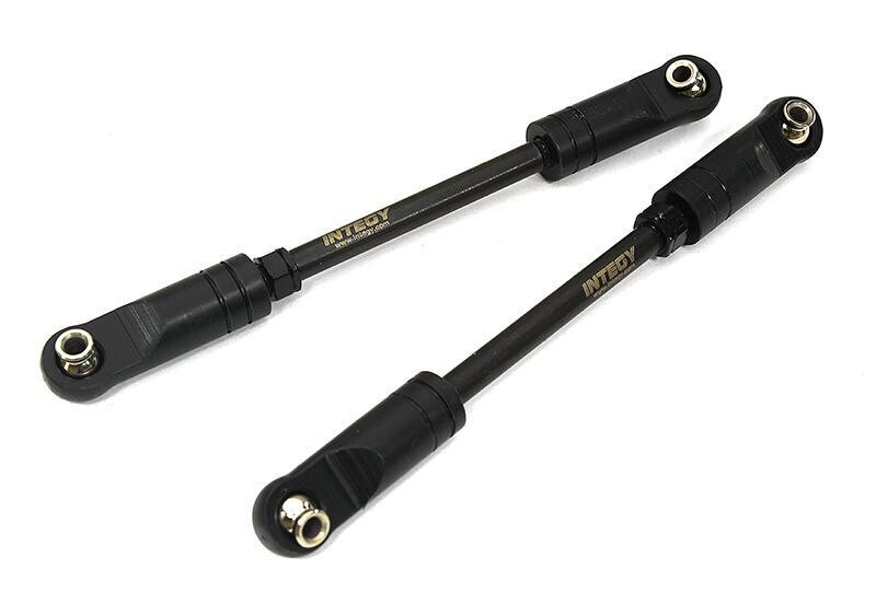 Integy Billet Machined Steering Turnbuckle Links for Arrma 1/10 Kraton 4X4 4S V2 BLX C33302BLACK