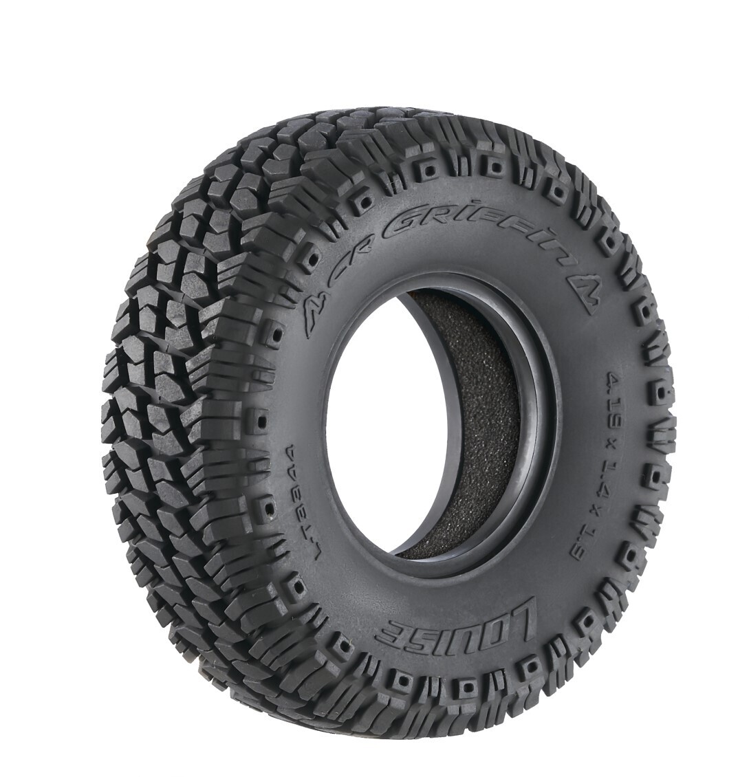 Louise CR-Griffin 1/10 1.9&quot; Crawler Class 1 Tires, Super Soft, 4.19&quot; Tall (2) LOULT3344VI